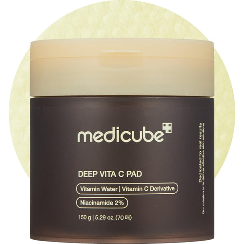 medicube Toner Pads Deep Vita C Facial Toner Pad 70Pads |Korean Skin Care