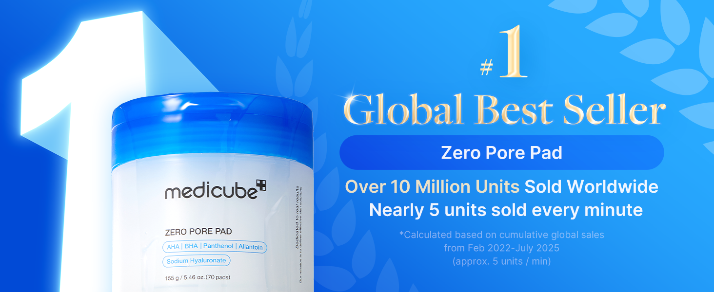 medicube Zero Pore Pads 2.0 70 Pads| Korean Skin Care