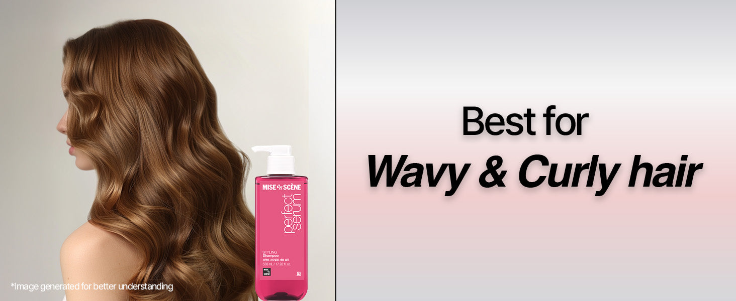 mise en scene Perfect Serum Shampoo 680ml, Korean Hair Care