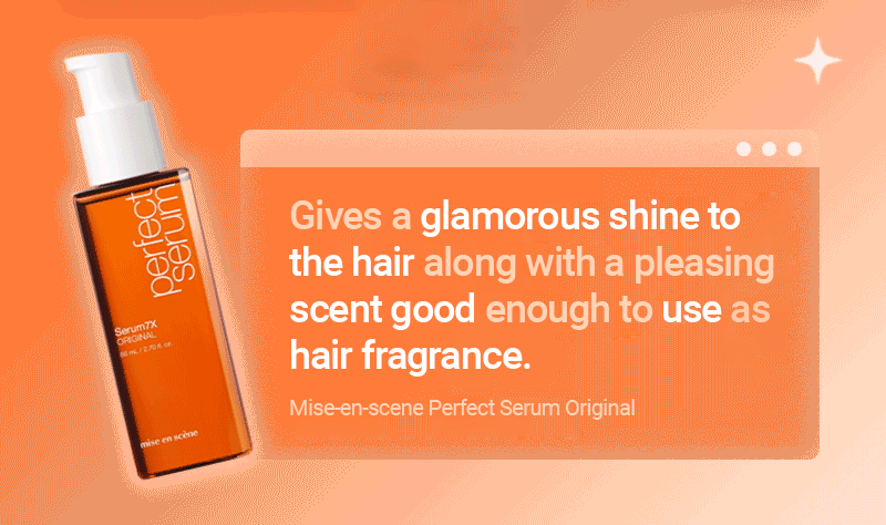 mise en scene Perfect Serum 80ml, Korean Hair Care