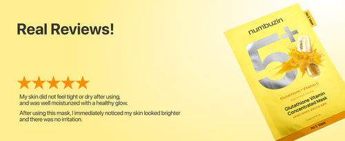 numbuzin No.5 Vitamin Spotlight Mask 27ml 5sheets