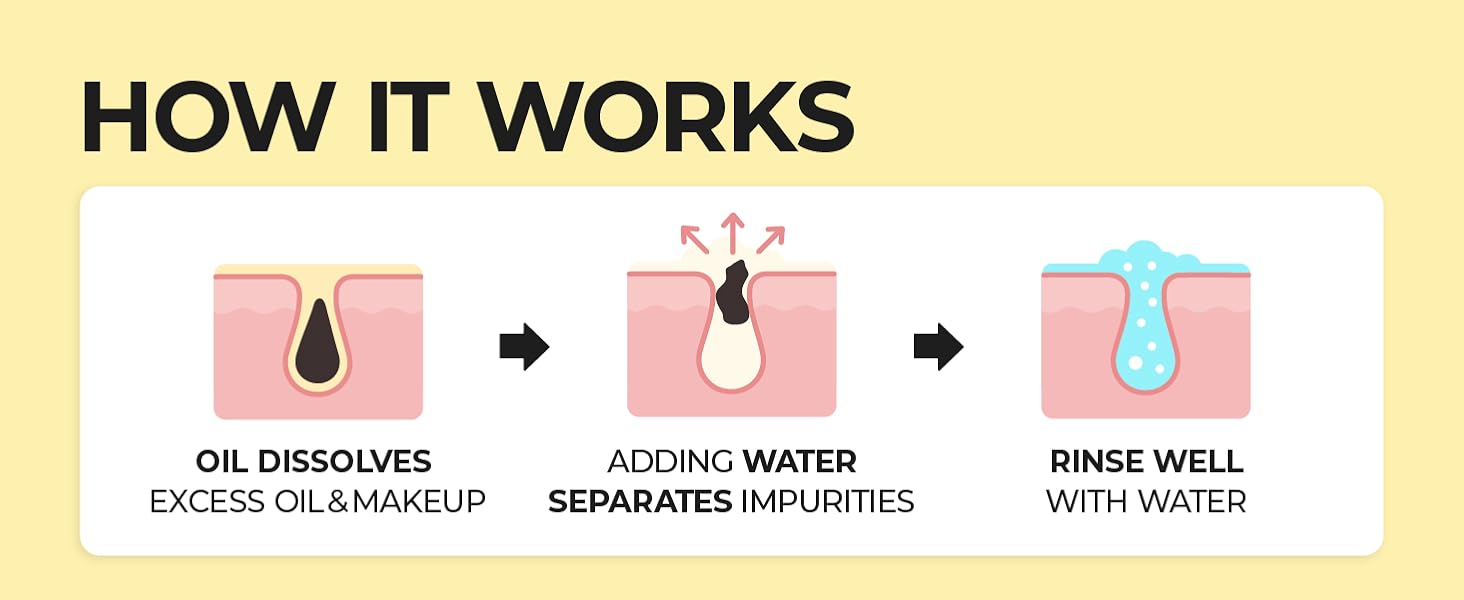 numbuzin No.1 Easy Peasy Cleansing Oil, Lightweight Makeup Remover & Facial Cleanser,6.76 fl oz(200ml)