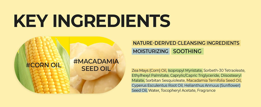 numbuzin No.1 Easy Peasy Cleansing Oil, Lightweight Makeup Remover & Facial Cleanser,6.76 fl oz(200ml)