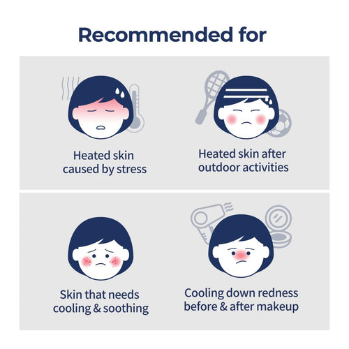 numbuzin No.4 Icy Soothing Mask 27ml × 5sheets | Korean Skincare