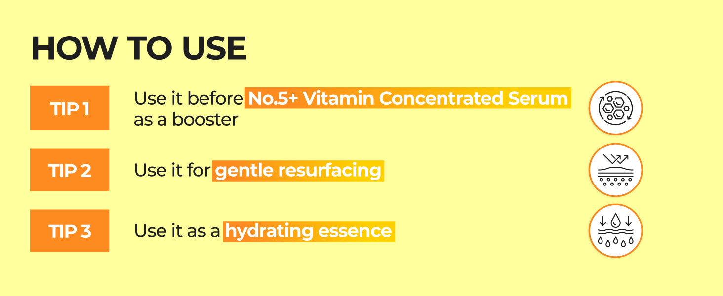 numbuzin No.5 Vitamin Boosting Essential Toner, First Step Skincare, 6.76 fl oz (200ml)