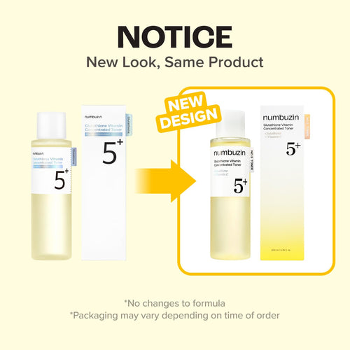 numbuzin No.5 Vitamin Boosting Essential Toner, First Step Skincare, 6.76 fl oz (200ml)