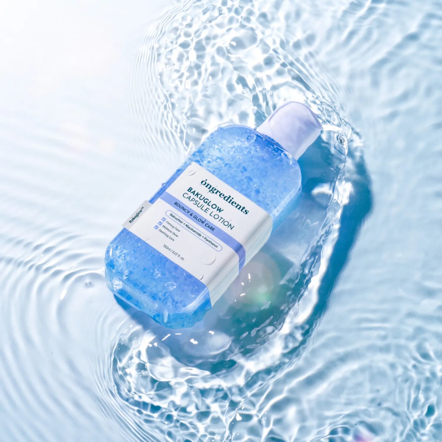 ongredients Bakuglow Capsule Lotion 150ml | Vegan, Korean skincare