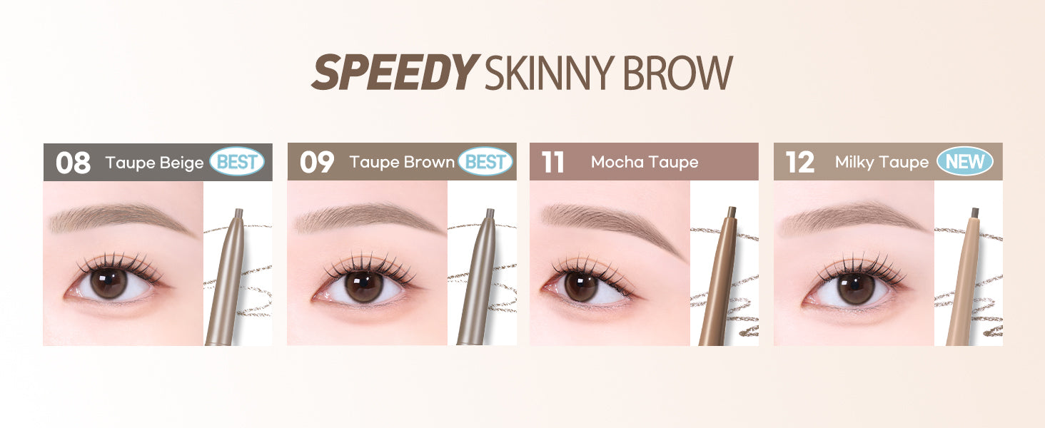 peripera Speedy Skinny Brow Eyebrow Pencil 1.5mm | Korean Makeup