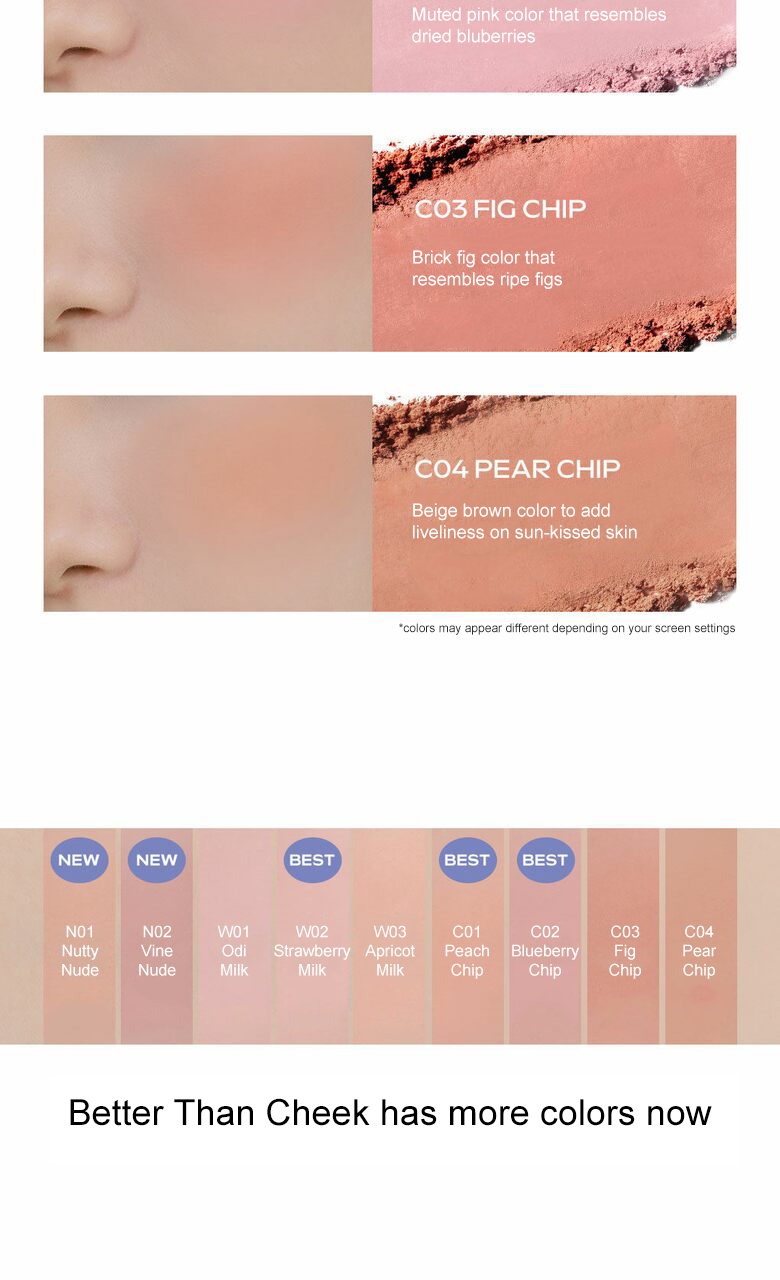 rom&nd Better Than Cheek 4g, Korean Makeup