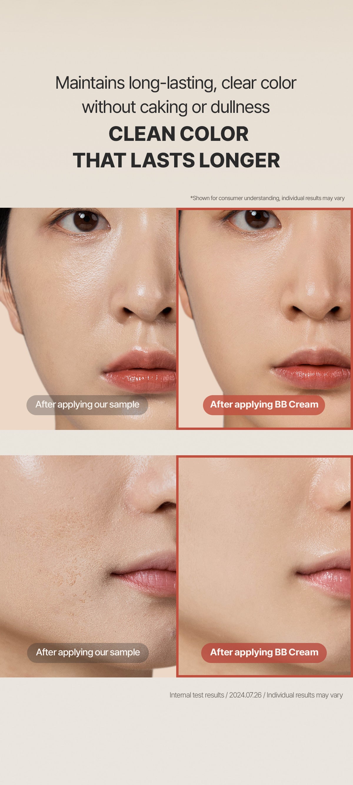 tfit Skin Cover BB Cream SPF50+PA++++ 30g,Korean Makeup