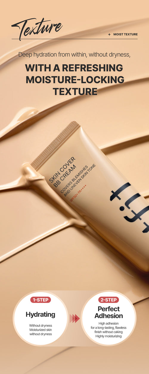 tfit Skin Cover BB Cream SPF50+PA++++ 30g,Korean Makeup