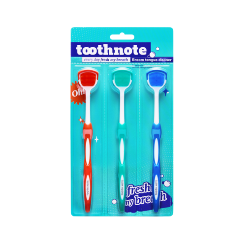 tooth note 3 Types of Tongue Cleaner 2 Package | Korean Oral Care