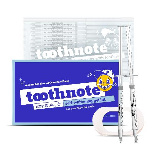 tooth note Teeth Whitening Gel Kit for 2 Weeks | Korean Oral Care