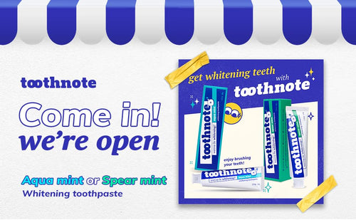 tooth note Whitening Toothpaste 100g × 2ea | Korean Oral Care
